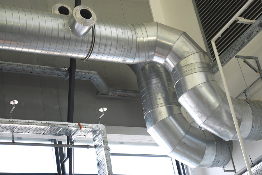 commercial air duct system
